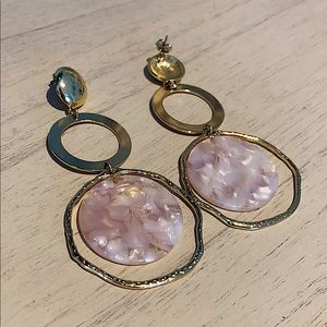 Ettika Disc Drop Earrings